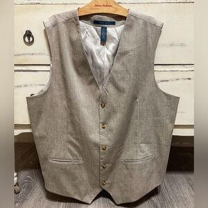 Perry Ellis Tan Vest